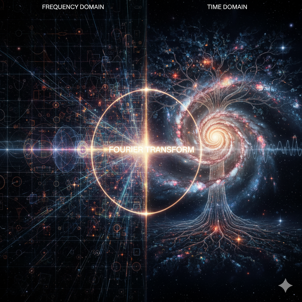 The Mathematics of Manifestation: How the Fourier Transform Bridges Eternal Potential and Physical Reality