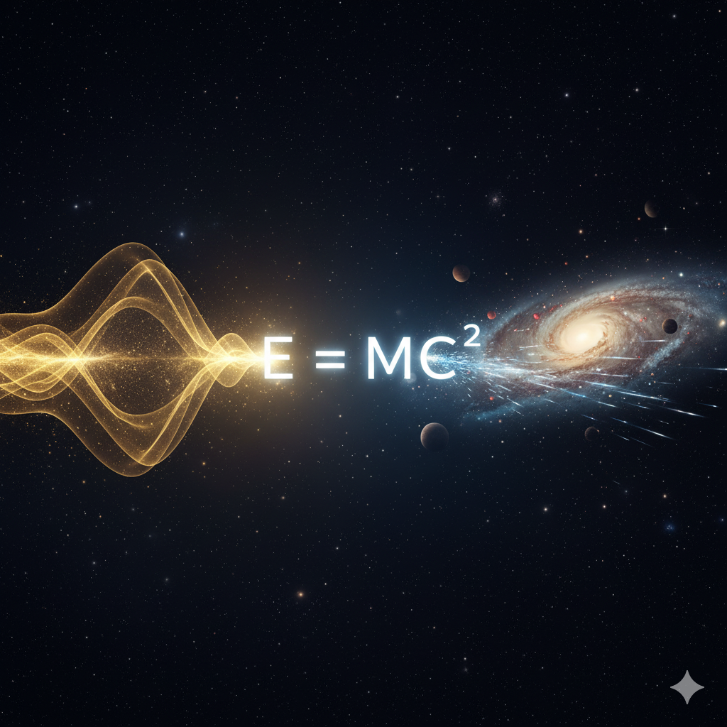 E=MC² and The First Law: The Mathematical Proof of an Eternal Universe