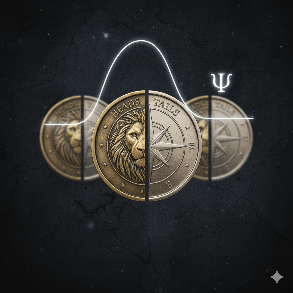 The Coin and The Quantum: Tabletop Demonstrations of Reality’s Potential Nature